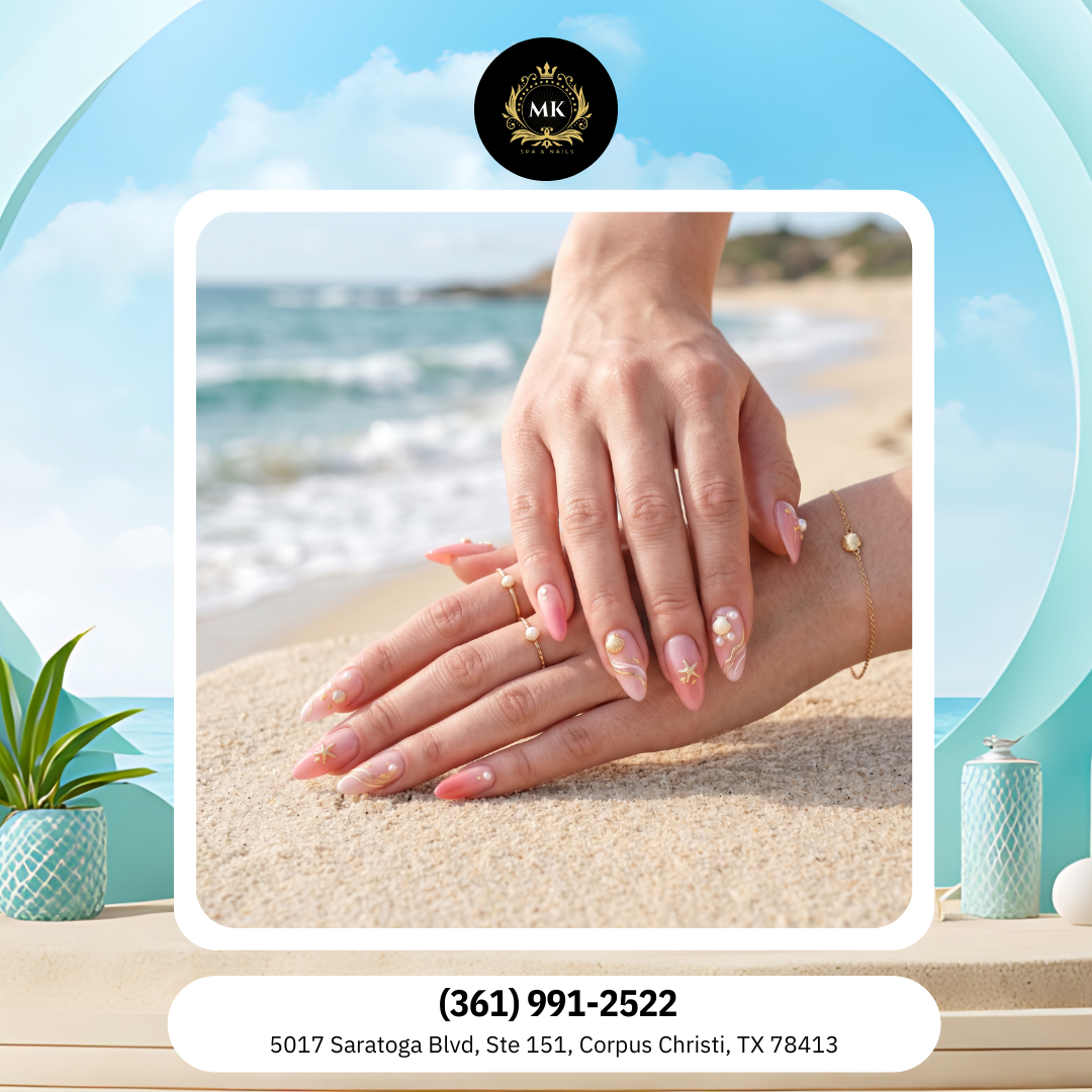 MK Spa & Nails logo